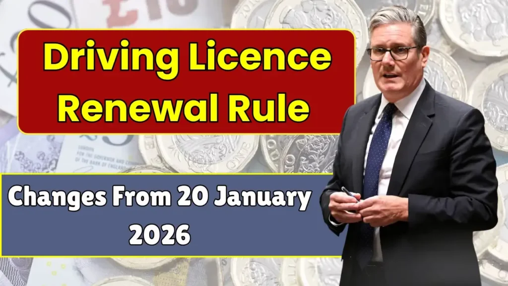 Driving Licence Renewal Rule Changes