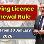 Driving Licence Renewal Rule Changes From January 2026: What UK Drivers Need to Know