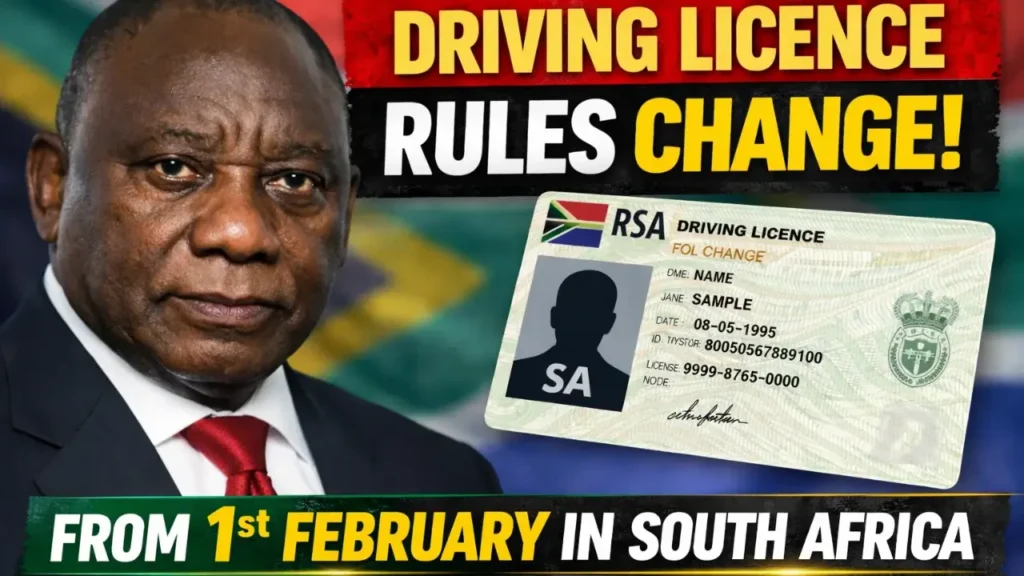 New South Africa Driver’s Licence Rules
