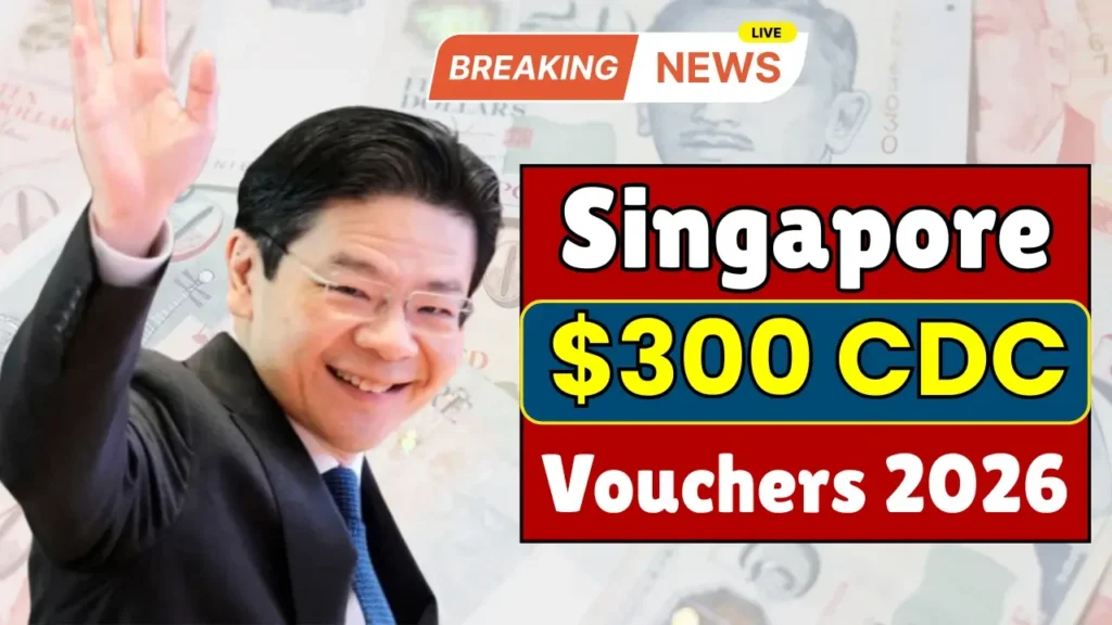 Singapore $300 CDC Vouchers 2026